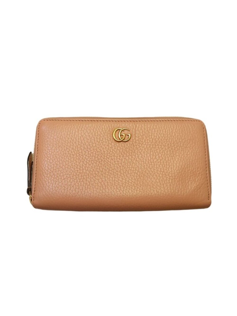 Gucci Leather Zip Around Wallet